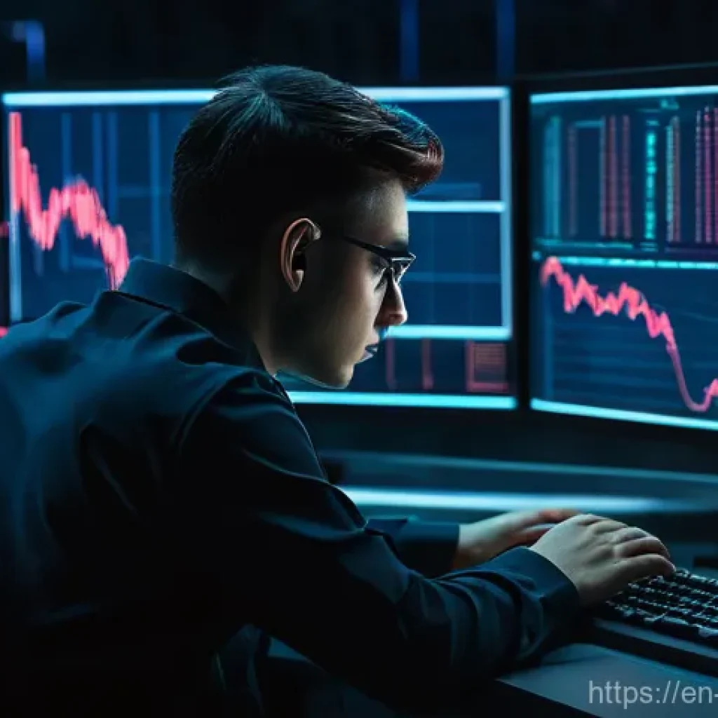 정보보안학 보안 사고 분석 - **Prompt:** A highly detailed, cinematic shot of a focused cybersecurity analyst in a dimly lit, fut...