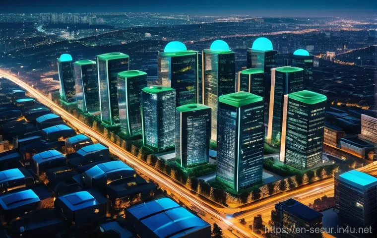 정보보안학 보안 프로토콜 - Quantum-Safe Zero Trust Network Architecture**

**Prompt:** A futuristic, high-tech architectural la...