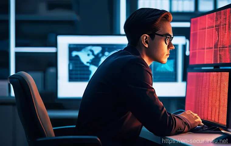 정보보안학 네트워크 분석 도구 - **Prompt:** A dynamic scene contrasting "reactive" versus "proactive" network security. On the left ...