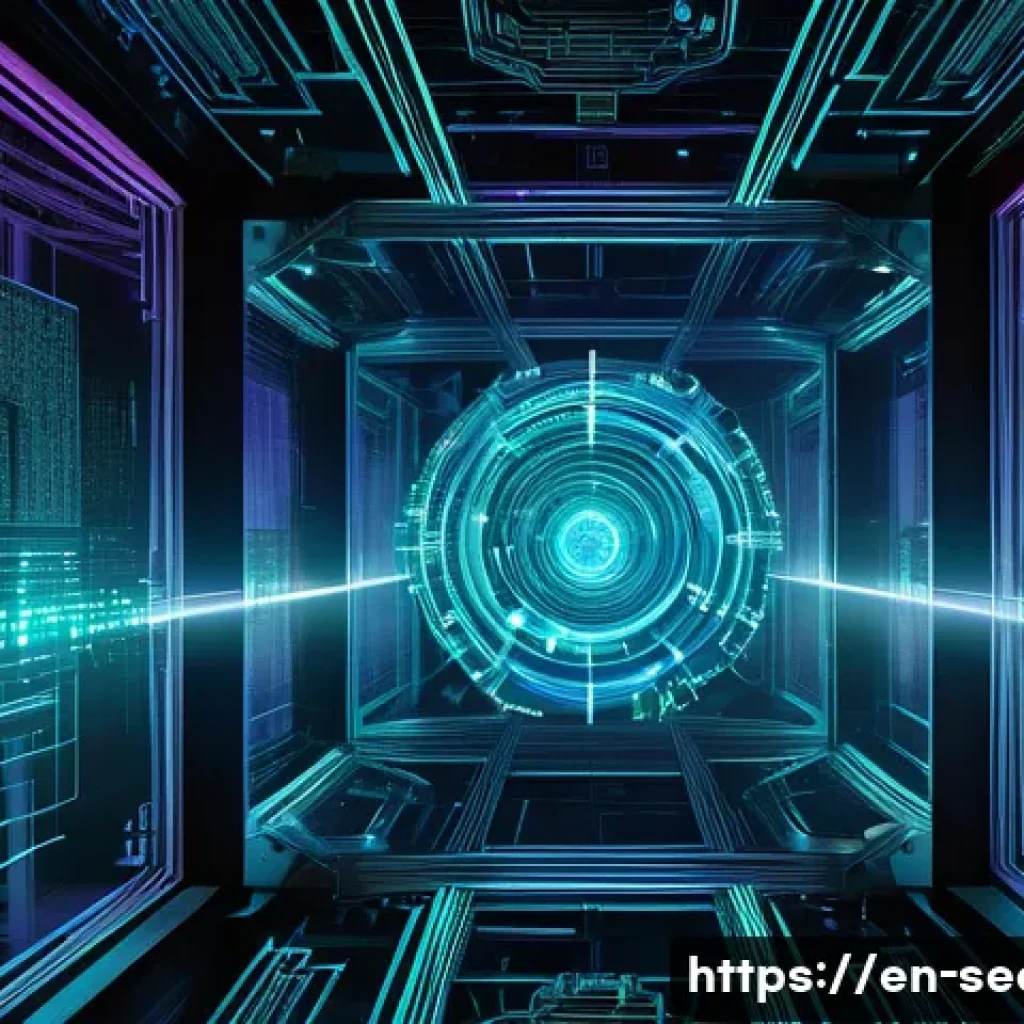 정보보안학 다중 인증 - **Prompt:** A visually striking, futuristic digital fortress is rendered with multiple shimmering, t...