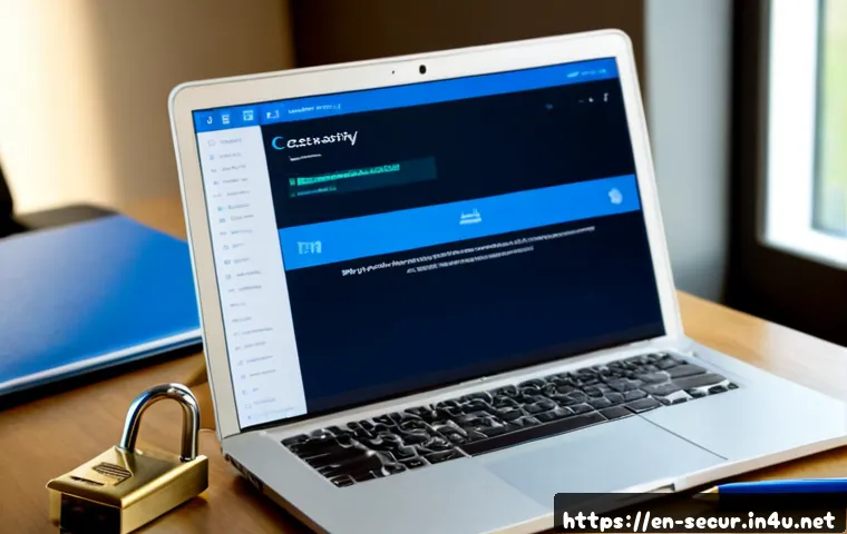 Home 17 정보보안학 정보보호 법규 - Photorealistic cybersecurity law study scene in a modern American university library, diverse adult ...